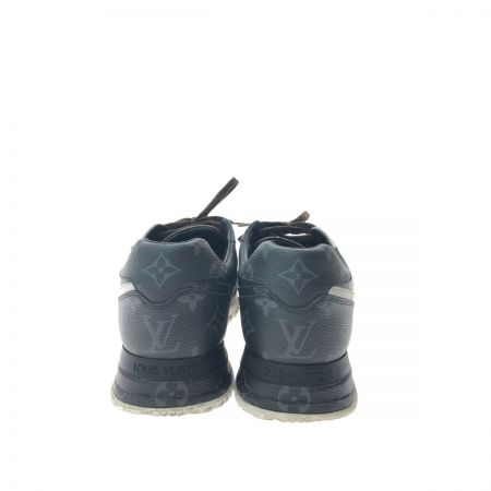  LOUIS VUITTON ルイヴィトン ランアウェイライン 17年 レザー スニーカー モノグラム マルチカラー 7インチ GO0197 ブラウン×ブラック