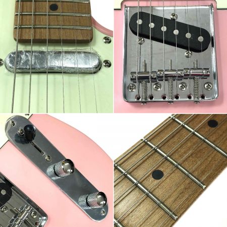  bacchus バッカス BTE-1-RSM/M SLPK シェルピンク エレキギター