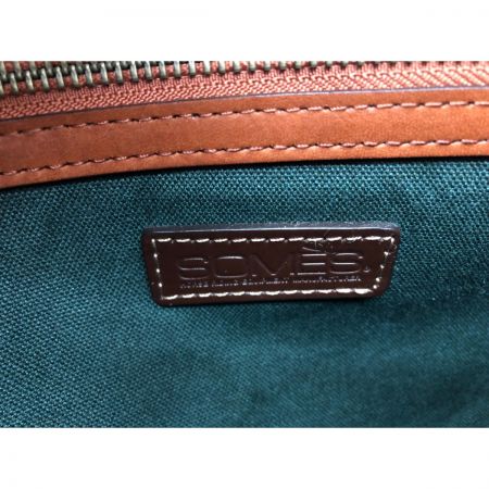 Somes Saddle ソメスサドル ユニセックス ブルトン マルチトート 2WAY ショルダーバッグ 大型バッグ ブラウン