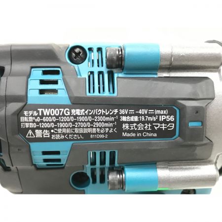  MAKITA マキタ インパクトレンチ コードレス式 40v 未使用品 TW007