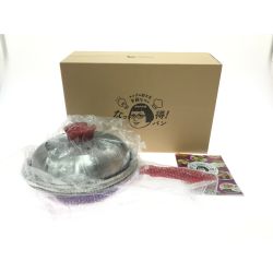 ▼▼ アーネスト 安藤なつのなっ得パン 蒸し器 ガラス蓋 フライパンセット IHガス レシピ付き Sランク