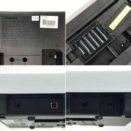  YAMAHA ヤマハ 電子キーボード piaggero NP-12 ホワイト アダプター付 2016年製