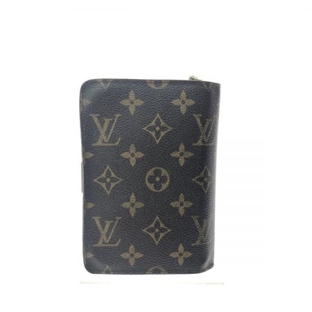  LOUIS VUITTON ルイヴィトン レディース 二つ折り財布 パスケース付財布 モノグラム ポルトパピエジップ M61207