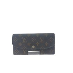 ▼▼ LOUIS VUITTON ルイヴィトン レディース 長財布 モノグラム ポルト・フォイユ・エミリー M61289 ブラウン×ボルドー Bランク