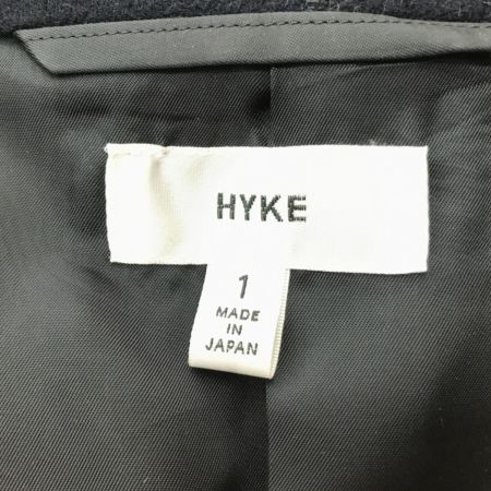  HYKE Pコート SIZE 1 レディース ネイビー