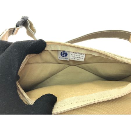  PORTER ポーター ユニセックス 帆布ウエストポーチ ウエストバッグ ポーチ付 ボディバッグ ベージュ