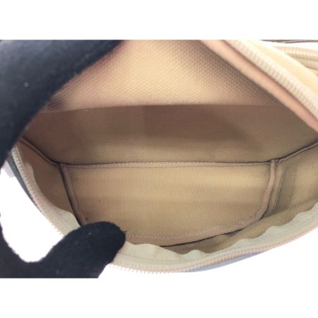  PORTER ポーター ユニセックス 帆布ウエストポーチ ウエストバッグ ポーチ付 ボディバッグ ベージュ