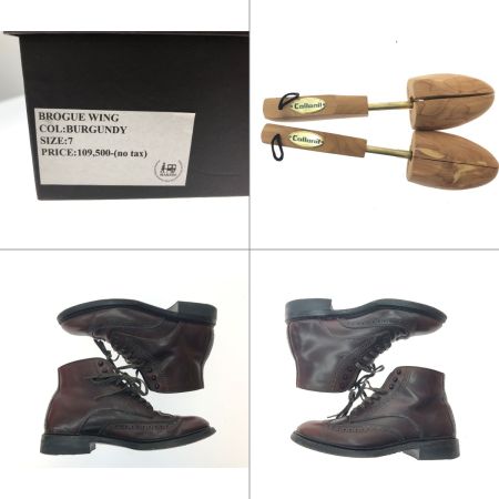  Makers メイカーズ メンズブーツ ブローグウィング ウィングチップ  CDVN-07 ブラウン