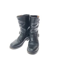 ▼▼ Makers メンズブーツ ホースバット エンジニアブーツ 25.5cm～26cmくらい ブラック Bランク