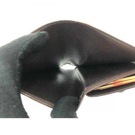  LOUIS VUITTON ルイヴィトン レディース 二つ折り財布 がま口 ダミエ ポルト モネ・ビエ ヴィエノワ N61664 ブラウン