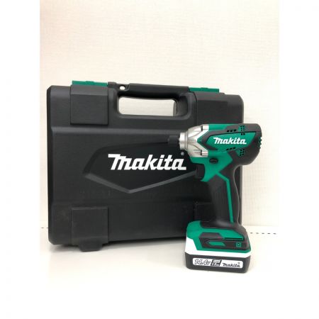  MAKITA マキタ 電動工具 コードレス式 14.4V 充電式 インパクトドライバ 充電器・充電池2個・ケース付 MTD001D