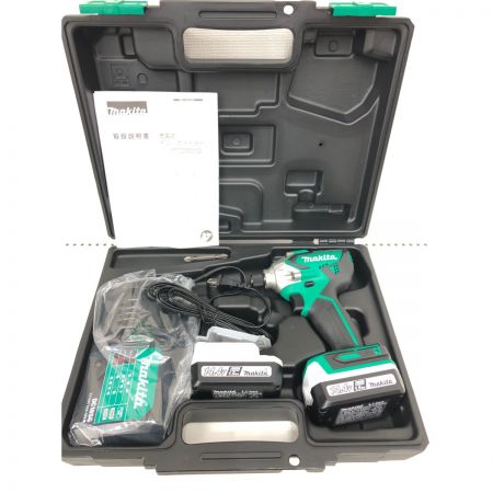  MAKITA マキタ 電動工具 コードレス式 14.4V 充電式 インパクトドライバ 充電器・充電池2個・ケース付 MTD001D