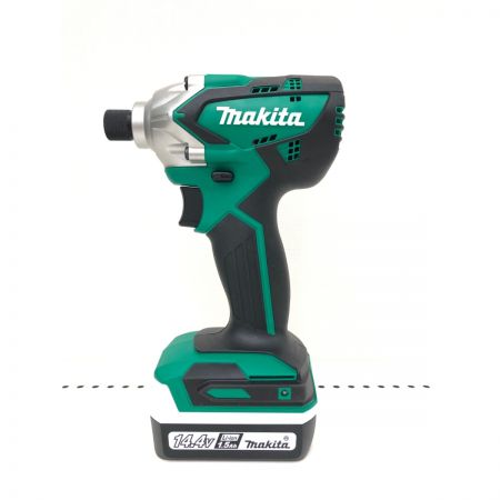  MAKITA マキタ 電動工具 コードレス式 14.4V 充電式 インパクトドライバ 充電器・充電池2個・ケース付 MTD001D