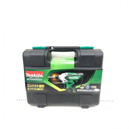  MAKITA マキタ 電動工具 コードレス式 14.4V 充電式 インパクトドライバ 充電器・充電池2個・ケース付 MTD001D