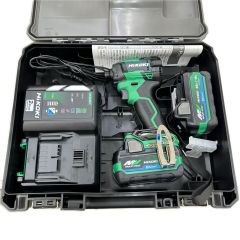 HiKOKI ハイコーキ インパクトドライバ コードレス式 36v 充電器・充電池2個・ケース付 WH36DD アグレッシブグリーン Sランク