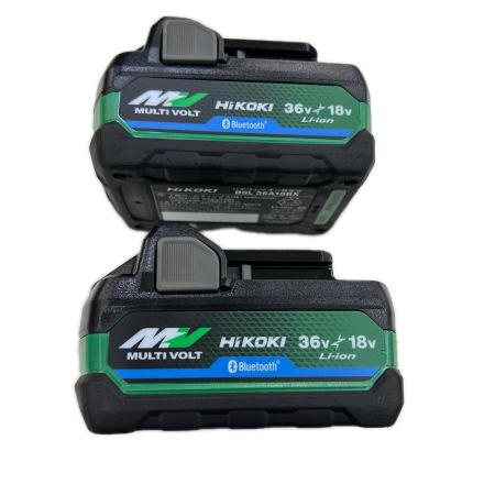 HiKOKI ハイコーキ インパクトドライバ コードレス式 36v 充電器・充電池2個・ケース付 WH36DD アグレッシブグリーン