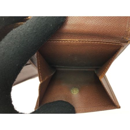  LOUIS VUITTON ルイヴィトン 二つ折り財布 モノグラム ポルトフォイユ・マルコ M61675 ブラウン