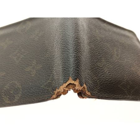  LOUIS VUITTON ルイヴィトン 二つ折り財布 モノグラム ポルトフォイユ・マルコ M61675 ブラウン