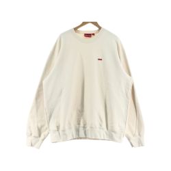 ▼▼ Supreme シュプリーム メンズ衣料 スウェット スモールボックスロゴ SIZE XL アイボリー Aランク