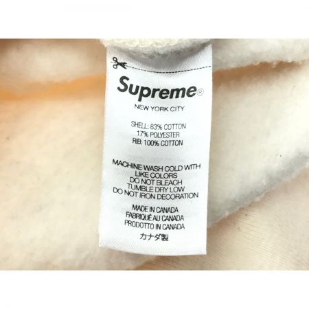  Supreme シュプリーム メンズ衣料 スウェット スモールボックスロゴ SIZE XL アイボリー