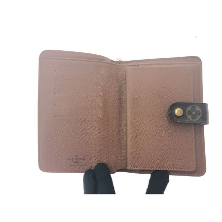  LOUIS VUITTON ルイヴィトン レディース 二つ折り財布 モノグラム ポルトパピエ・ジップ パスケース付 M61207 ブラウン