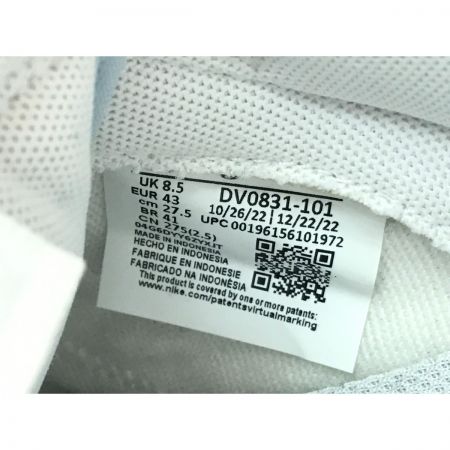  NIKE ナイキ スニーカー Dunk Low Retro White ダンク DV0831-101 ホワイト