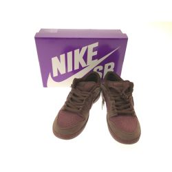 ▼▼ NIKE ナイキ スニーカー SB Dunk Low PRM City of Love FN0619-600 ボルドー Sランク