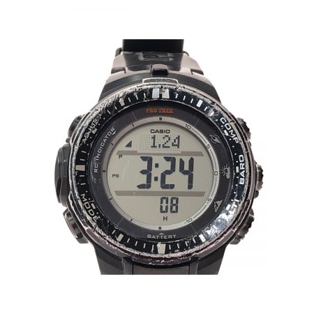  CASIO カシオ メンズ腕時計 電波ソーラー デジタルウォッチ PROTREK PRW-3000