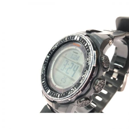  CASIO カシオ メンズ腕時計 電波ソーラー デジタルウォッチ PROTREK PRW-3000
