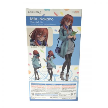  GOOD SMILE COMPANY グッドスマイルカンパニー 五等分の花嫁  中野三玖 Date Style Ver.