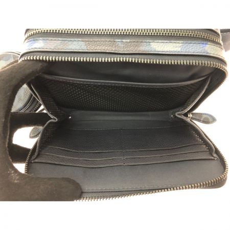  COACH コーチ メンズ チャーター クロスボディ ウィズ ハイブリッド ポーチ ウィズカモプリント C5330 ネイビー