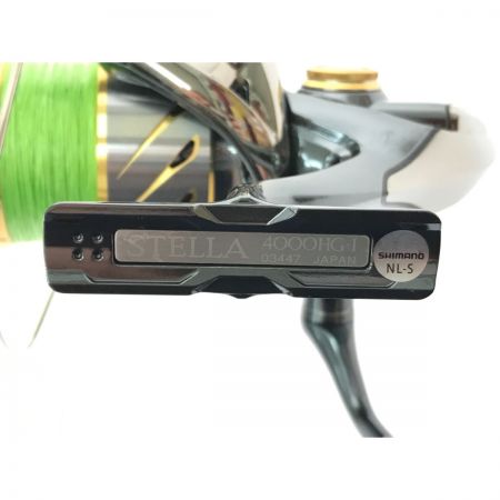  SHIMANO シマノ スピニングリール STELLA 4000HG 03447