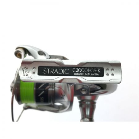  SHIMANO シマノ スピニングリール 15ストラディックC2000HGS-K 03409
