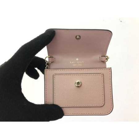  Kate Spade ケイトスペード レディース バッグアクセサリー バッグ型チャーム ピンクカラー 