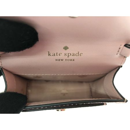  Kate Spade ケイトスペード レディース バッグアクセサリー バッグ型チャーム ピンクカラー 