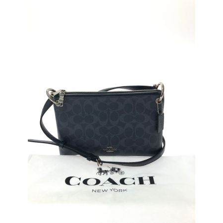  COACH コーチ レディース ショルダーバッグ シグネチャー 斜め掛け 91511 ネイビー