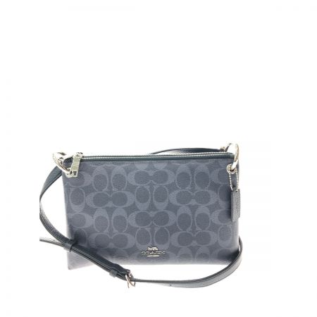  COACH コーチ レディース ショルダーバッグ シグネチャー 斜め掛け 91511 ネイビー