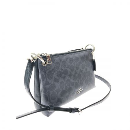  COACH コーチ レディース ショルダーバッグ シグネチャー 斜め掛け 91511 ネイビー