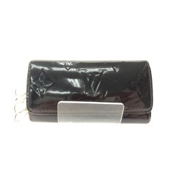 ▼▼ LOUIS VUITTON ルイヴィトン レディース 4連キーケース モノグラム ヴェルニ ミュルティクレ4  M93517 アマラント Bランク
