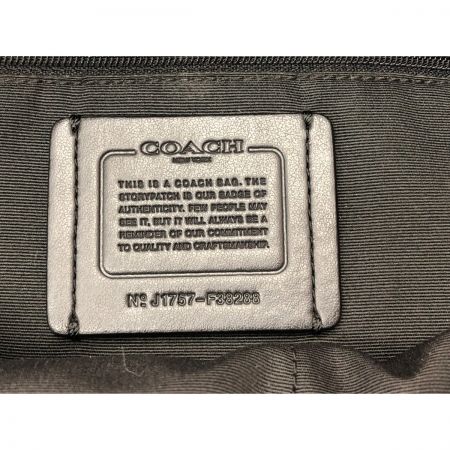  COACH コーチ ユニセックス リュックサック チャーリーミディアム バックパック レザー f38288 ブラック