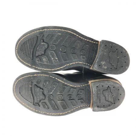  RED WING レッドウィング メンズ エンジニアブーツ 約25cm ソール減り有 D2268 ブラック