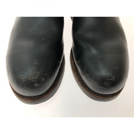  RED WING レッドウィング メンズ エンジニアブーツ 約25cm ソール減り有 D2268 ブラック