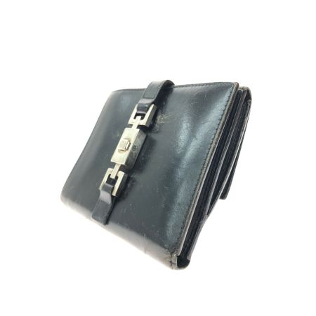  GUCCI グッチ ユニセックス Wホック 二つ折り財布 ジャッキー 金具 コンパクトウォレット 035 2778 2131