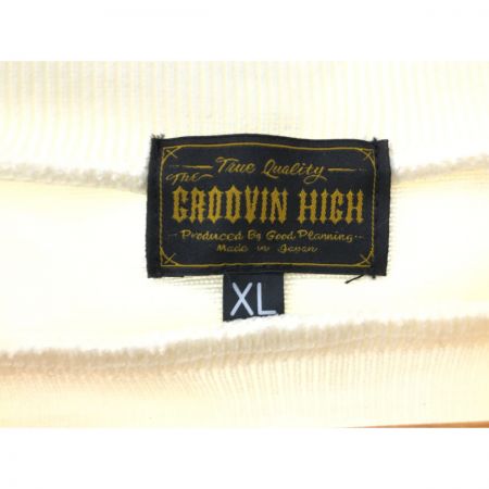  The Groovin High メンズ衣料 クルーネックニット SIZE XL ホワイト