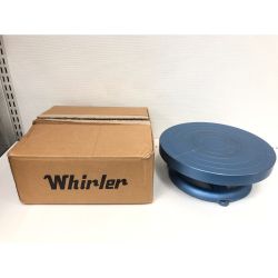 ▼▼ Whirler 陶芸 手回し 回転台 轆轤 ろくろ直径25.5cm Bランク