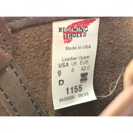  RED WING レッドウィング ペコスブーツ SIZE 27cm 1155 ブラウン