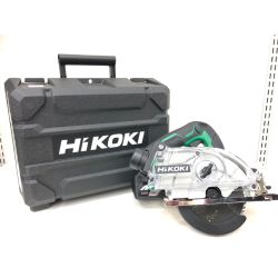 ▼▼ HiKOKI ハイコーキ 充電式 125mm 36V コードレス 集じん丸のこ 充電器・充電池1個・ケース付  C3605DYA(XP) グリーン Sランク