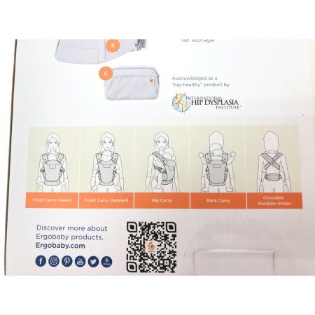  ERGO baby エルゴベビー 抱っこ紐 おんぶ紐 OMNI dream オムニドリーム  オムニドリーム パールグレー