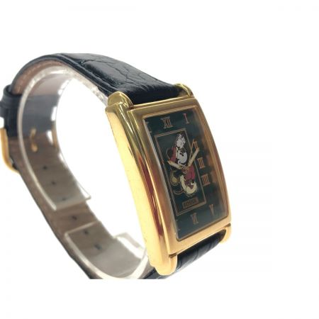  FOSSIL フォッシル レディース腕時計 クオーツ 10000本限定 ディズニー ゴルフ ミッキーマウス スクエアフェイス LI-1565