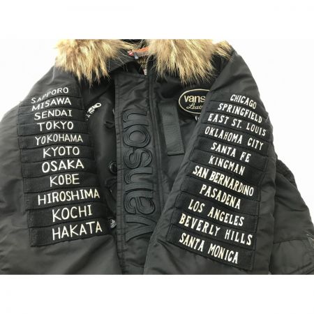  VANSON バンソン モッズコート  SIZE M ブラック